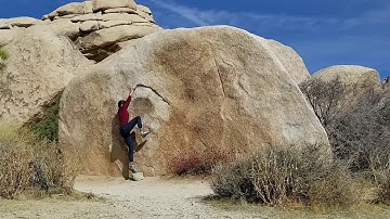Turnbuckle V1 | Joshua Tree Bouldering