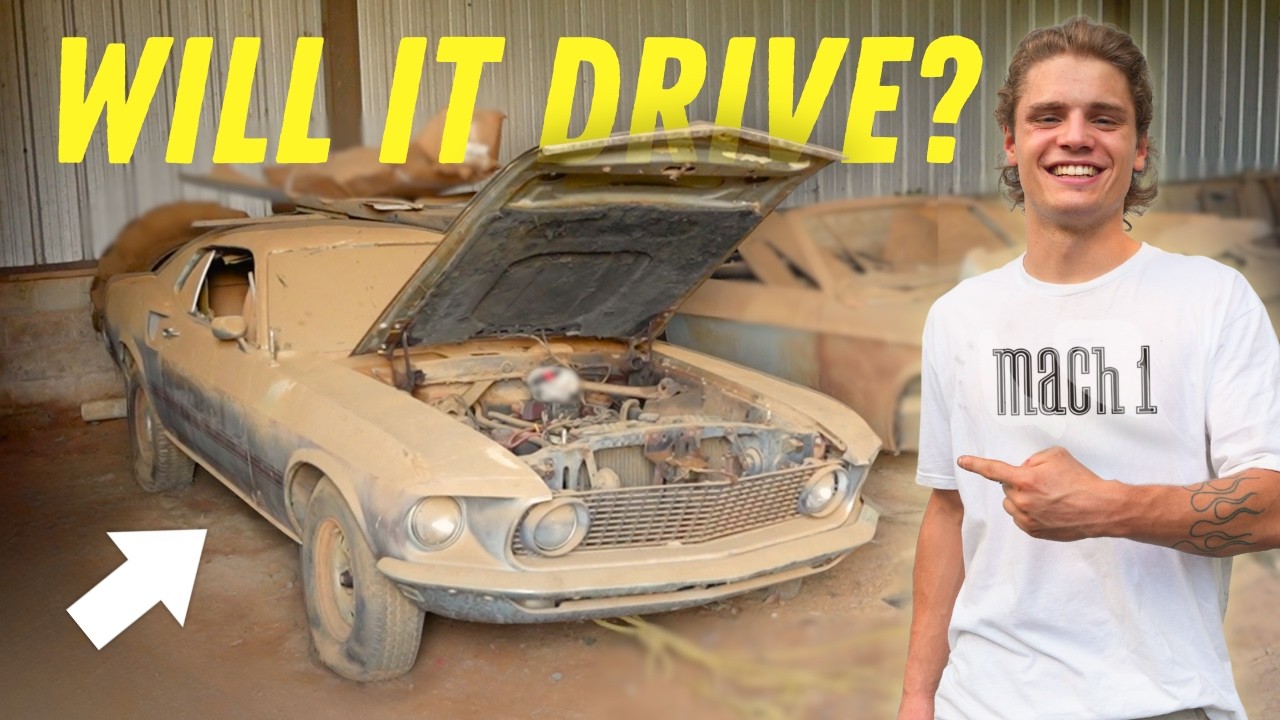 I Resurrected A BARN FIND '69 Mach 1 Mustang! (then crashed it)