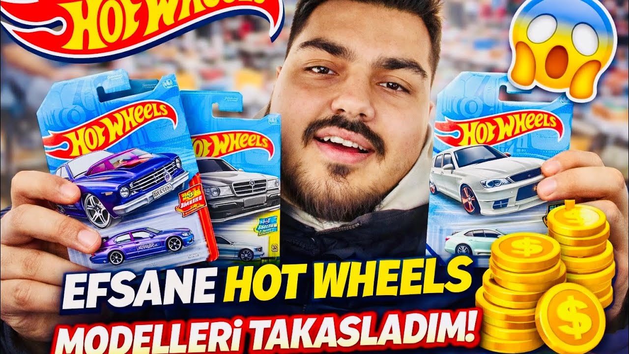 Я установила прилавок на блошином рынке и обменивала легендарные модели Hot Wheels!! 🤩😱