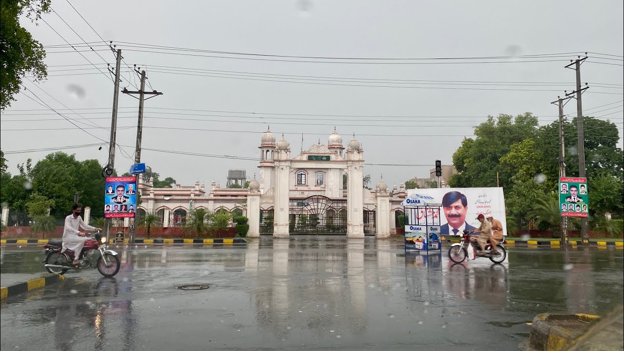 Faisalabad 2020 Monsoon After Rain Drive, Punjab, Pakistan 🇵🇰