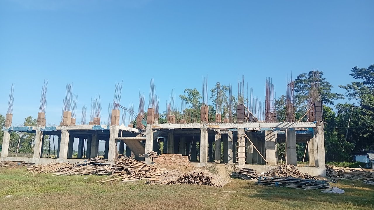 Floor Cleaning & Casting Work | Mojibur Construction BD