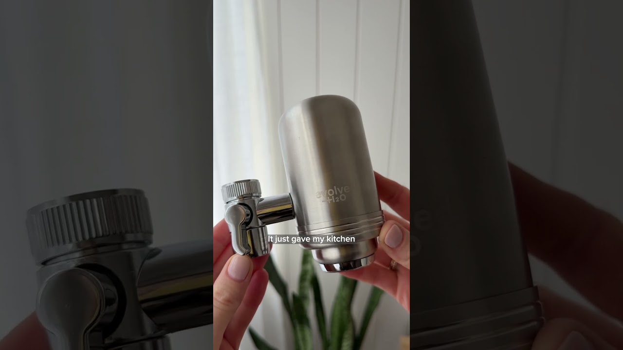 Did you know most tap water contains microplastics?💧 Learn how to reduce them with EvolvedH2O!