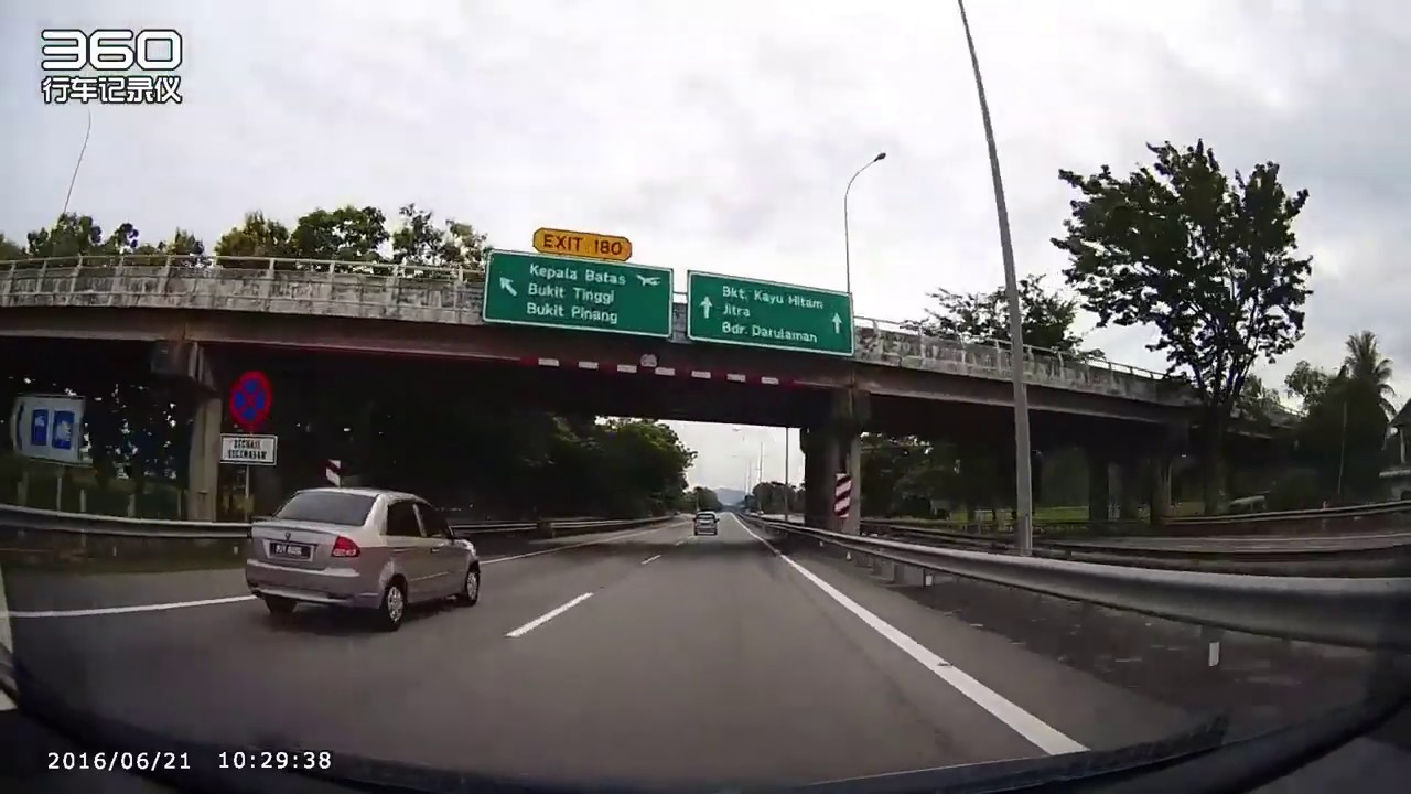 Nse Plaza Tol Hutan Kampung To Exit 180 Kepala Batas Bukit Tinggi Bukit Pinang June 21 2016 Youtube