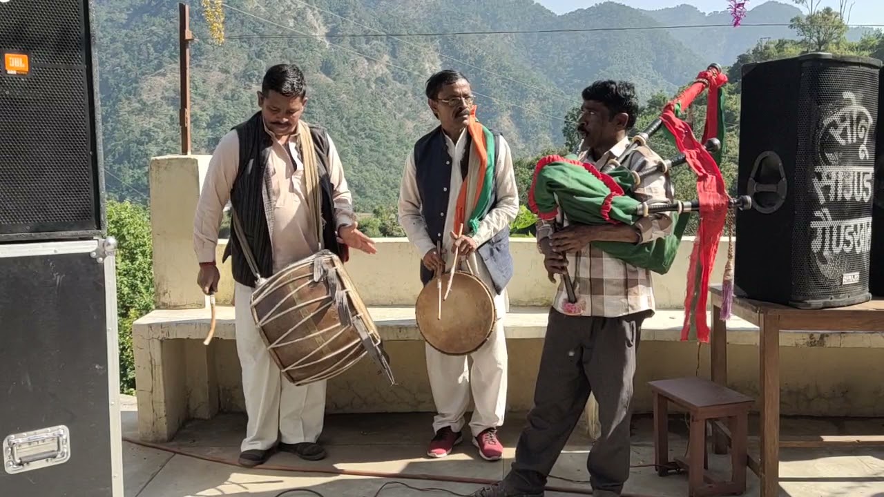 Pahadi Dhol Damo || Pauri Garhwal