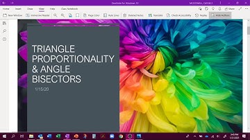 Lesson 18 3 Triangle Proportionality
