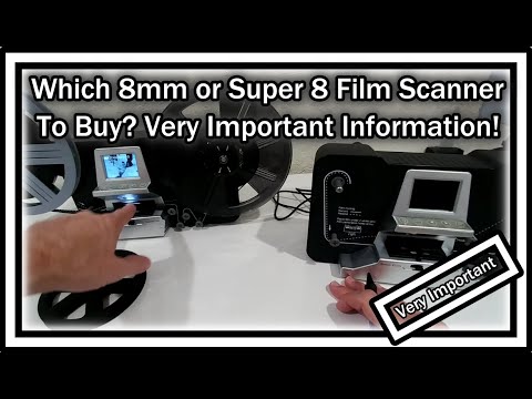 Which 8mm or Super 8 Film Scanner Is The Best? Which One To Buy? Very  Important Information! 