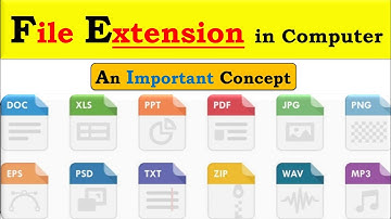 File extension in computer | computer file extension | Meer CS