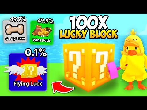 Arm Wrestle Simulator Lucky Block - Hold To Reset