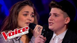 The Voice 2013 | Laura Chab' VS Claire - Jacques a dit (Christophe Willem) | Battle
