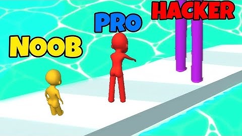 Leggy Run - NOOB vs PRO vs HACKER