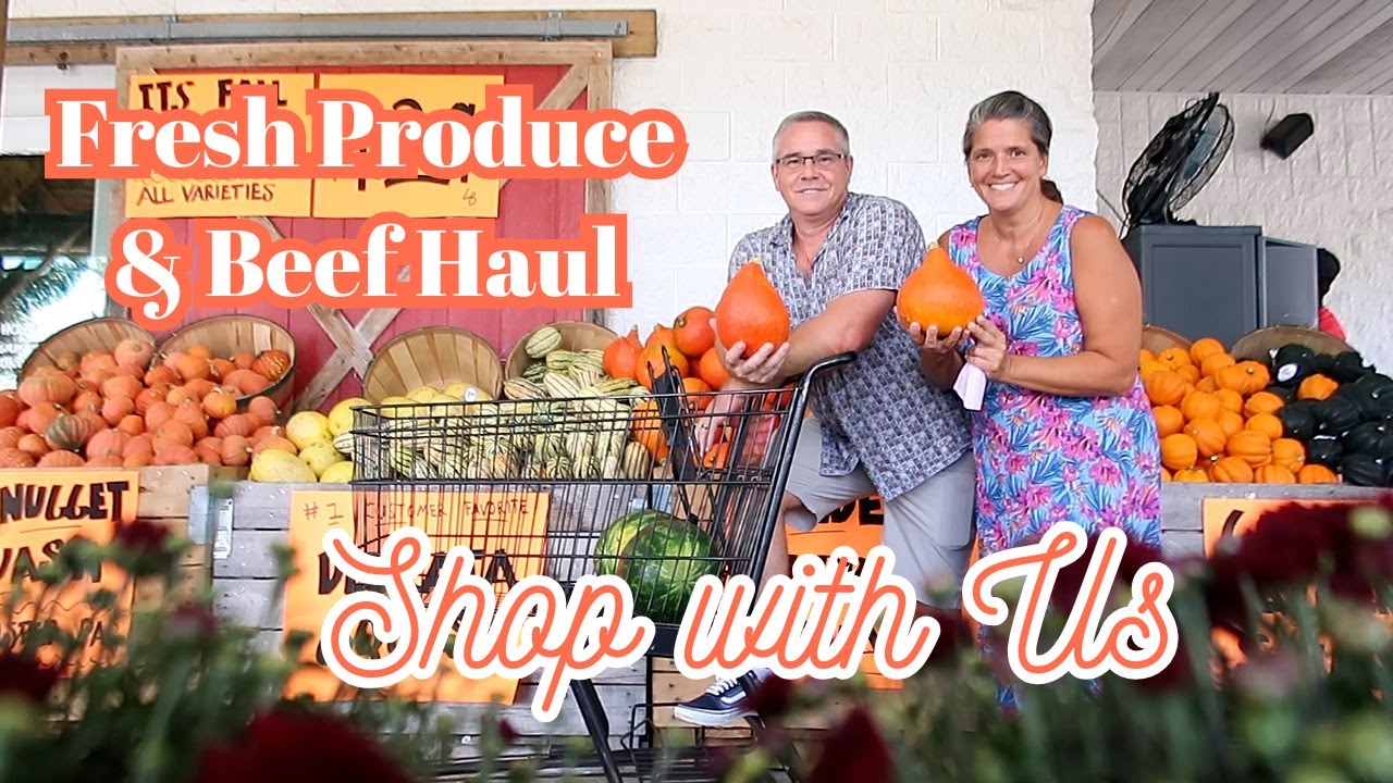 Monthly Shop with Us | Fresh Produce & Beef Haul