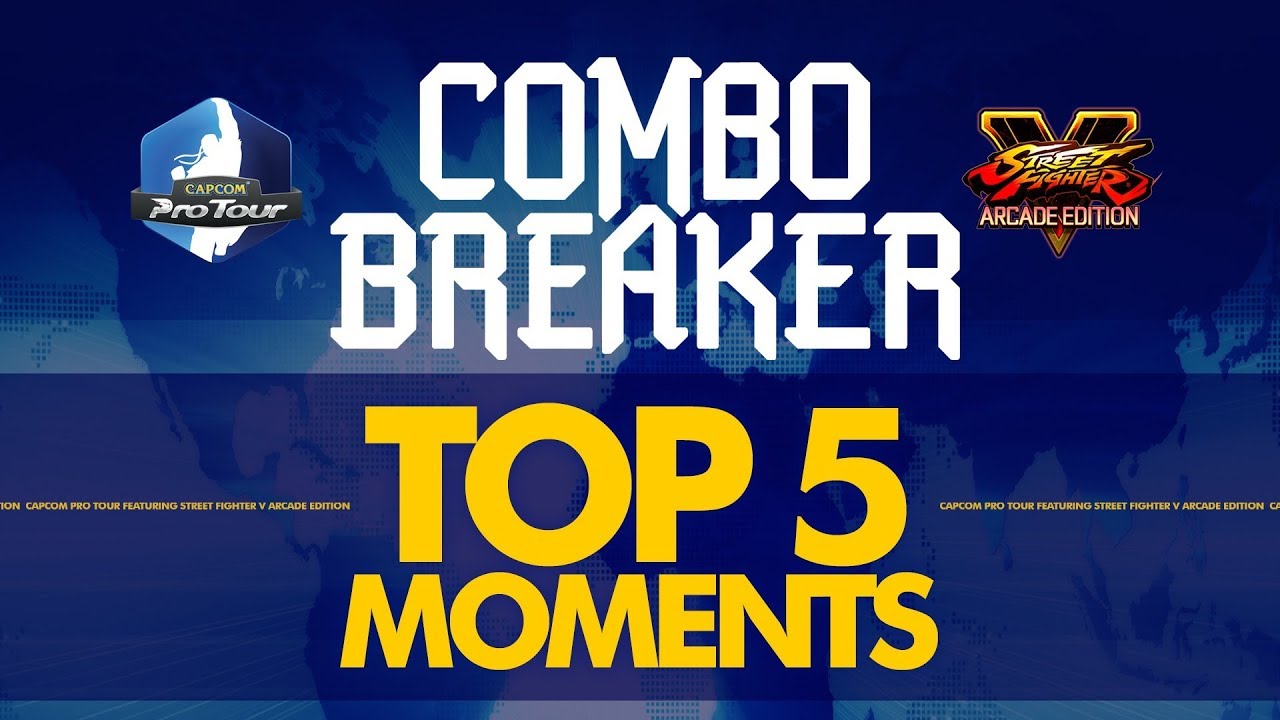 SFV: TOP 5 MOMENTS - COMBO BREAKER 2019 - CPT 2019
