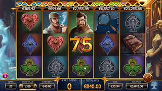 Holmes and The Stolen Stones Slot Bonus Test + Jackpot Win screenshot 3