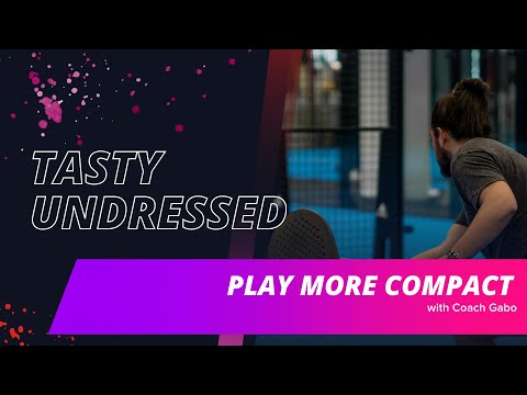 Compact movement: keeping the racket in front