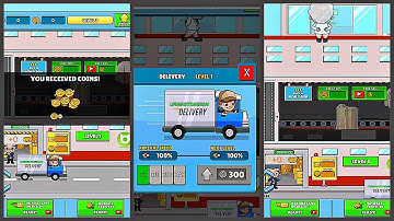 Idle Delivery Tycoon (Gameplay Android)