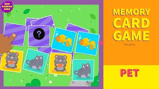 Pet memory card Lingokids game|Boopanpankids screenshot 1