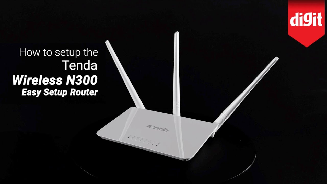 Tenda - F300 Wireless N300 Home Router - SESCO STORE