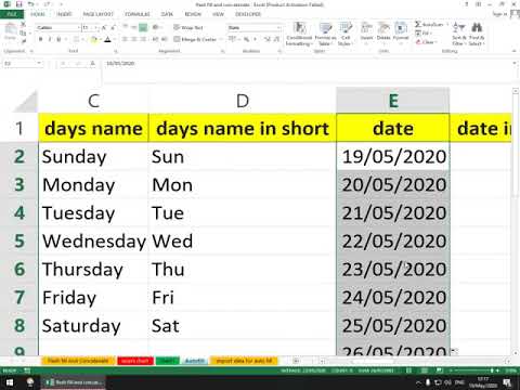 auto fill (and how to create custom list for autofill) - YouTube
