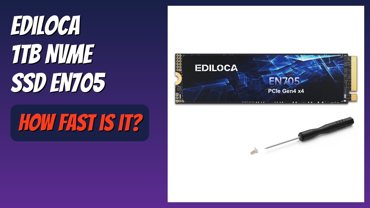 REVIEW (2026): Ediloca 1TB NVMe SSD EN705. Features - YouTube
