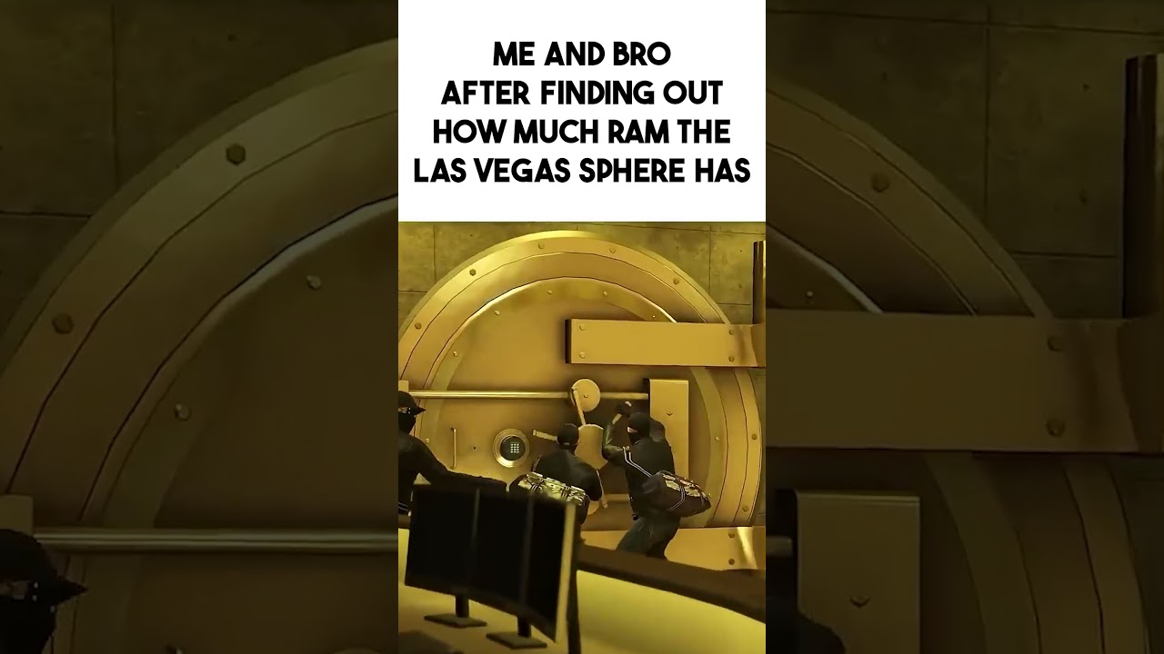 Las Vegas sphere has HOW MUCH RAM??? 🤯