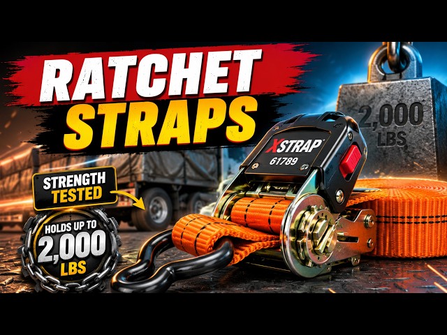 XSTRAP 61789 Retractable Ratchet Straps Review | Extreme Strength