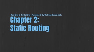 Cisco RSE | Chapter 2 | Static Routing | Nederlands