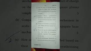 Ignou Mch-016 Inorganic Chemistry-2 June 2025 Question Paper