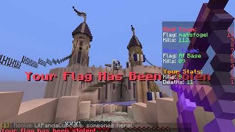 lost Minecraft Capture the Flag gameplay