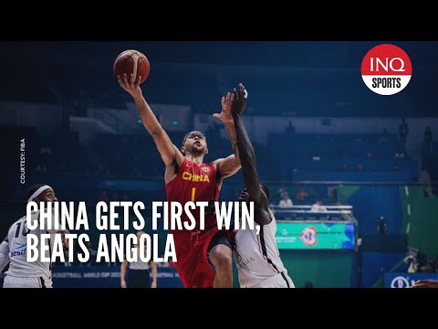 China gets first win, beats Angola