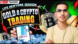 Live Crypto Trading !! BTC !! GOLD !! ETH !! US30 !! @TRADE WITH LALMAN