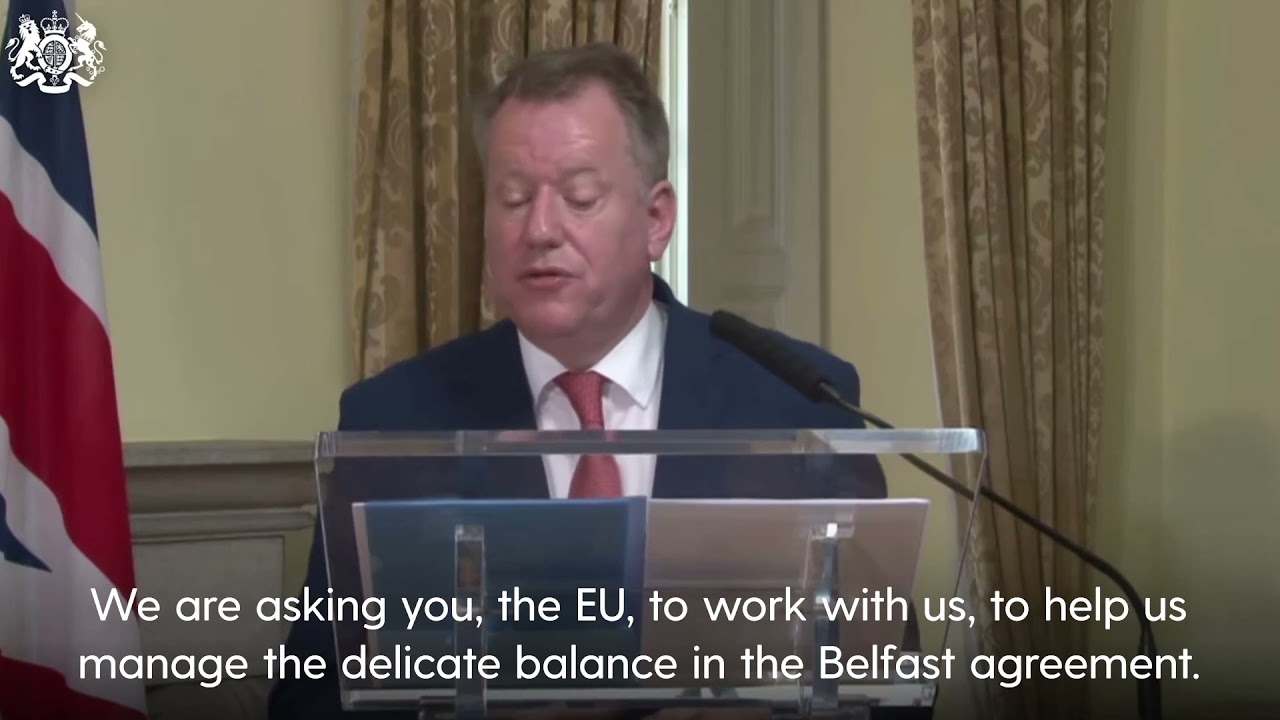 Lord Frost wants to scrap the Northern Ireland Protocol that he helped negotiate!