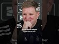 Is the maze story true? Eddie Howe had to ask Joe Willock himself… 😅