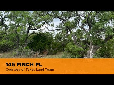 145 FINCH PL, Spring Branch, TX home video tour