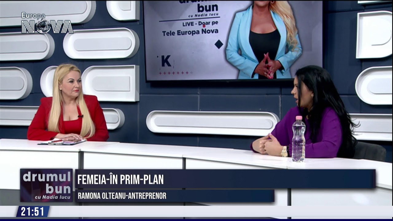 LIVE : FEMEIA-în Prim-plan – Drumul Bun cu Nadia Iucu – Europa Nova – 19.03.2025