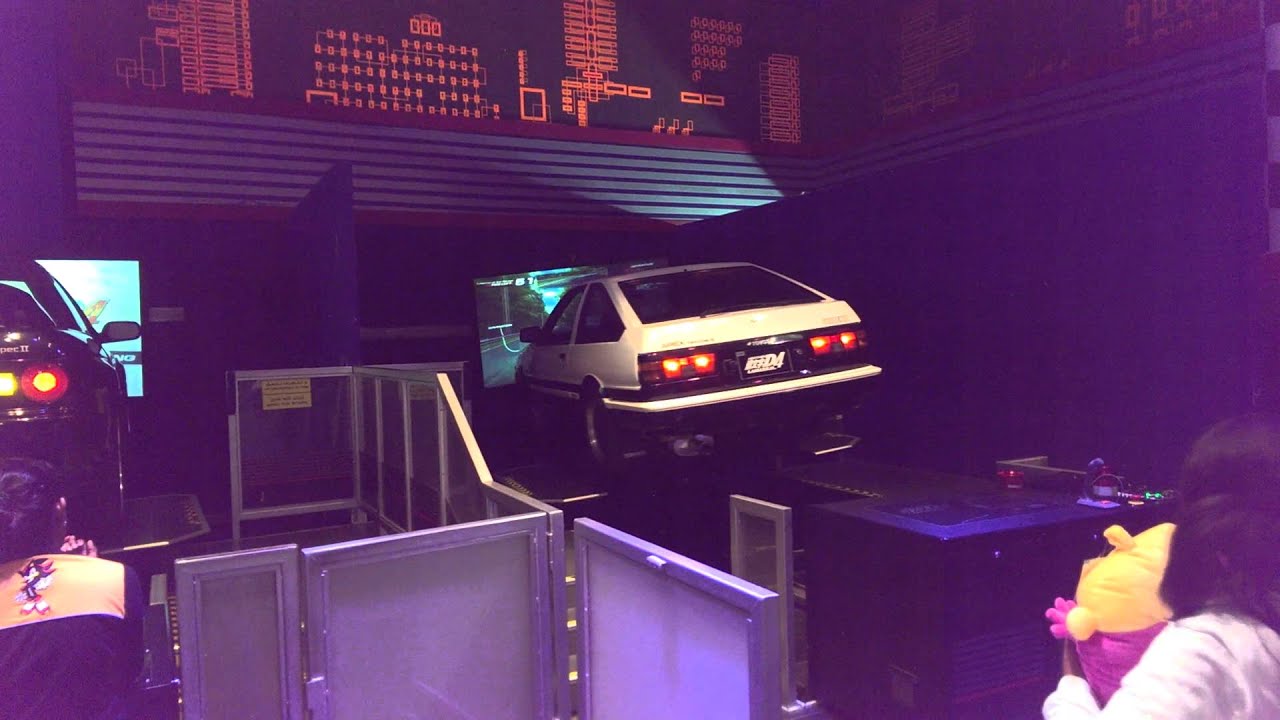 Initial D - Car Simulator in Dubai! - YouTube