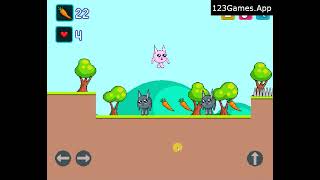 Rabbitii Gameplay & Walkthrough | Free at 123Games.App screenshot 1