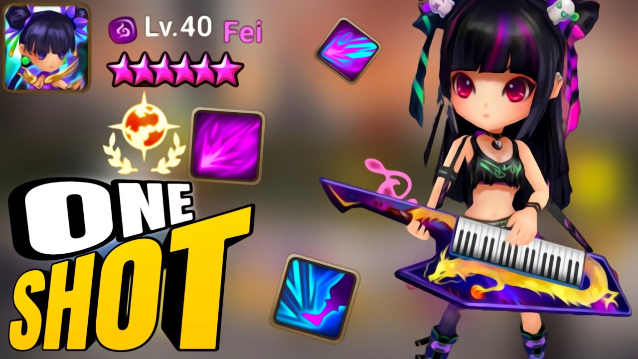 PERFECT FEI (One Shot) Performance - Summoners War