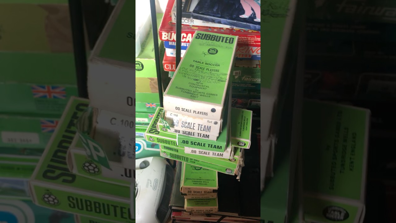 Распаковка команд Subbuteo, часть 2 