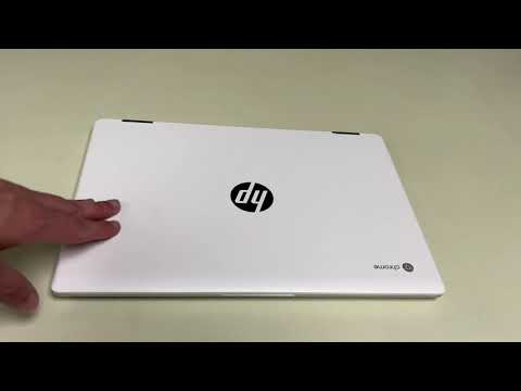 White HP Chromebook x360 14