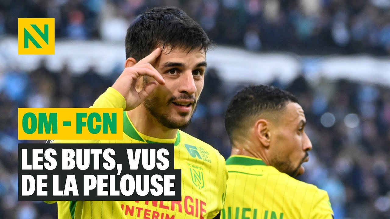 🔥⚽  OM - FCN : les buts, vus de la pelouse !