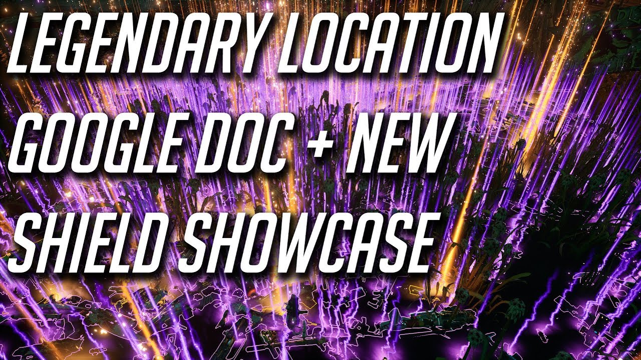 Borderlands 3 Dedicated Loot Locations Legendary Weapons Mods And Shields + Version 0.m Shield