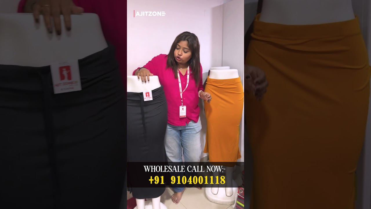 65₹ readymade petticoat wholesale market surat video thumbnail