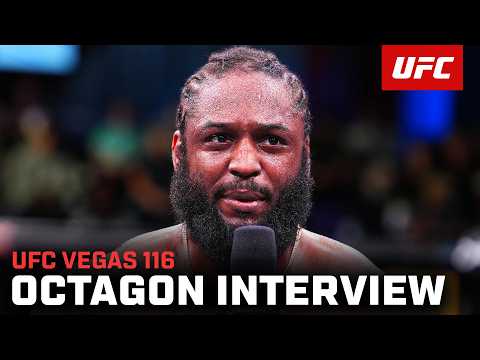 Ryan Spann Octagon Interview | UFC Vegas 116