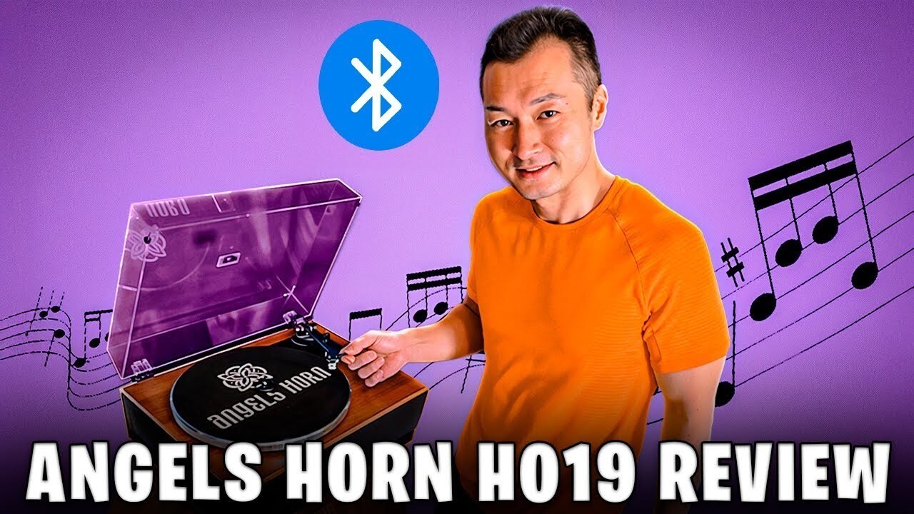 The Angels Horn H019 Bluetooth Turntable: Transforming Your Vinyl Experience!  