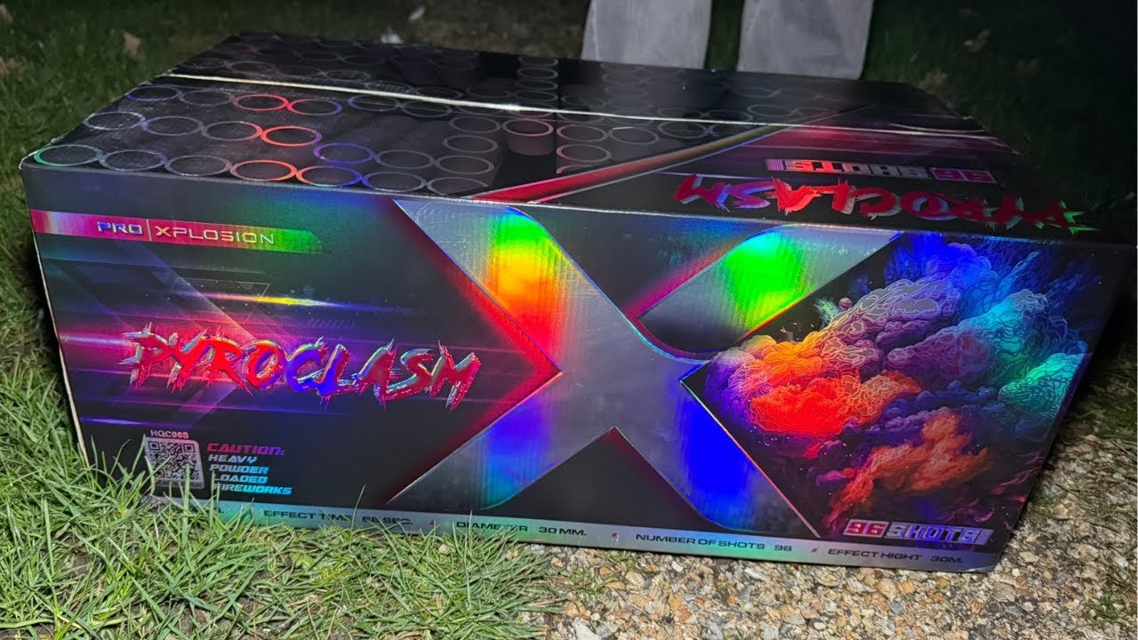 PYROCLASM 96 SHOTS - PRO XPLOSION