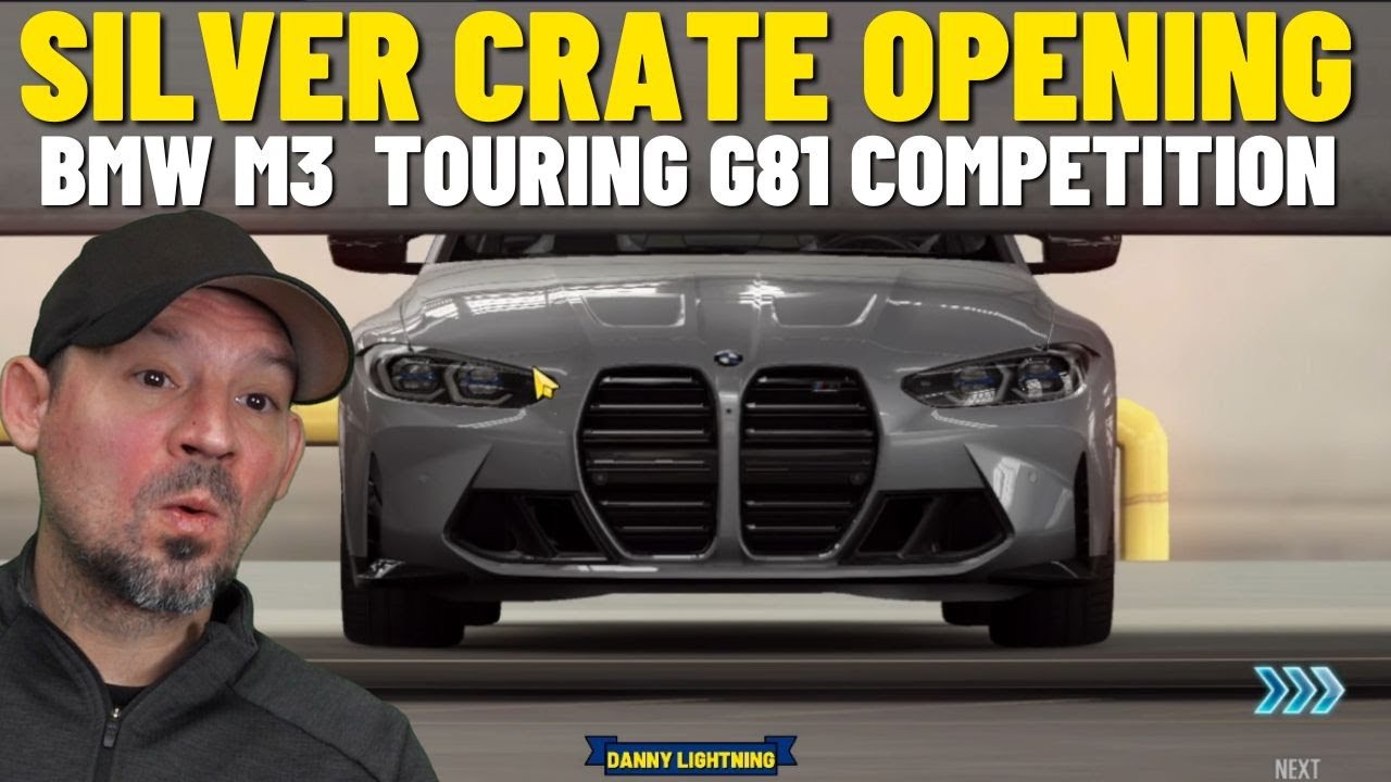 CSR2 silver crate opening bmw m3 touring g81 competition.