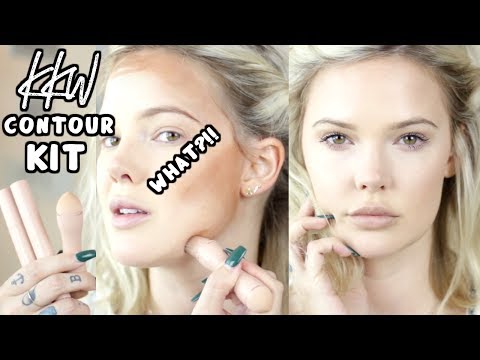 KIM KARDASHIAN CONTOUR KIT LIGHT REVIEW WHAT YOU NEED TO KNOW - KKW BEAUTY - 동영상
