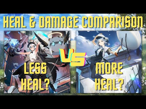 Nadine Heals More Than Axelia?? (Heal & Dmg Comparison)| Alchemy Stars