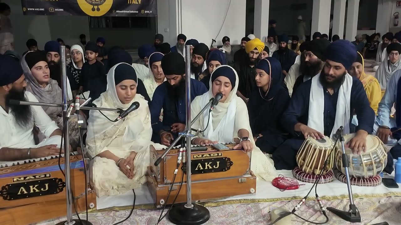 Bibi Tavjot Kaur Ji Jalandhar - Annual Akhand Kirtan Smagam Italy 2025 - Raensbaee