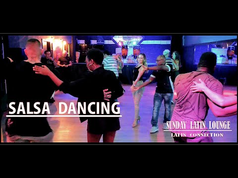 Salsa Dancing  Duplicándote La Dosis TimbaLive ft  Roberton Van Van Sunday Latin Lounge Salsa Brisa